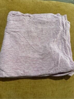 Little Sleepies Pink Heathered Baby Blanket